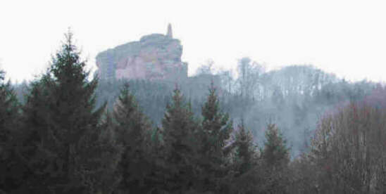 Burgruine Fleckenstein in den Vogesen