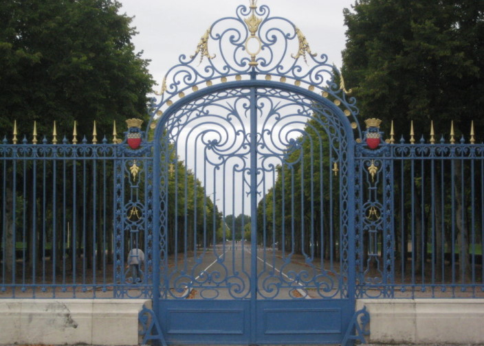 Fernwanderungen in Frankreich; Park von Amiens