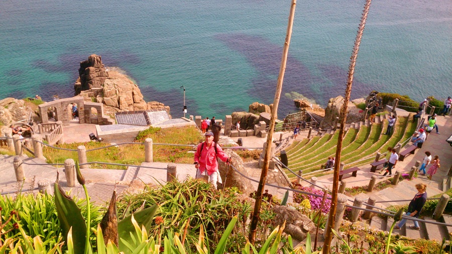 Minack theatre on the south-west-coast-path